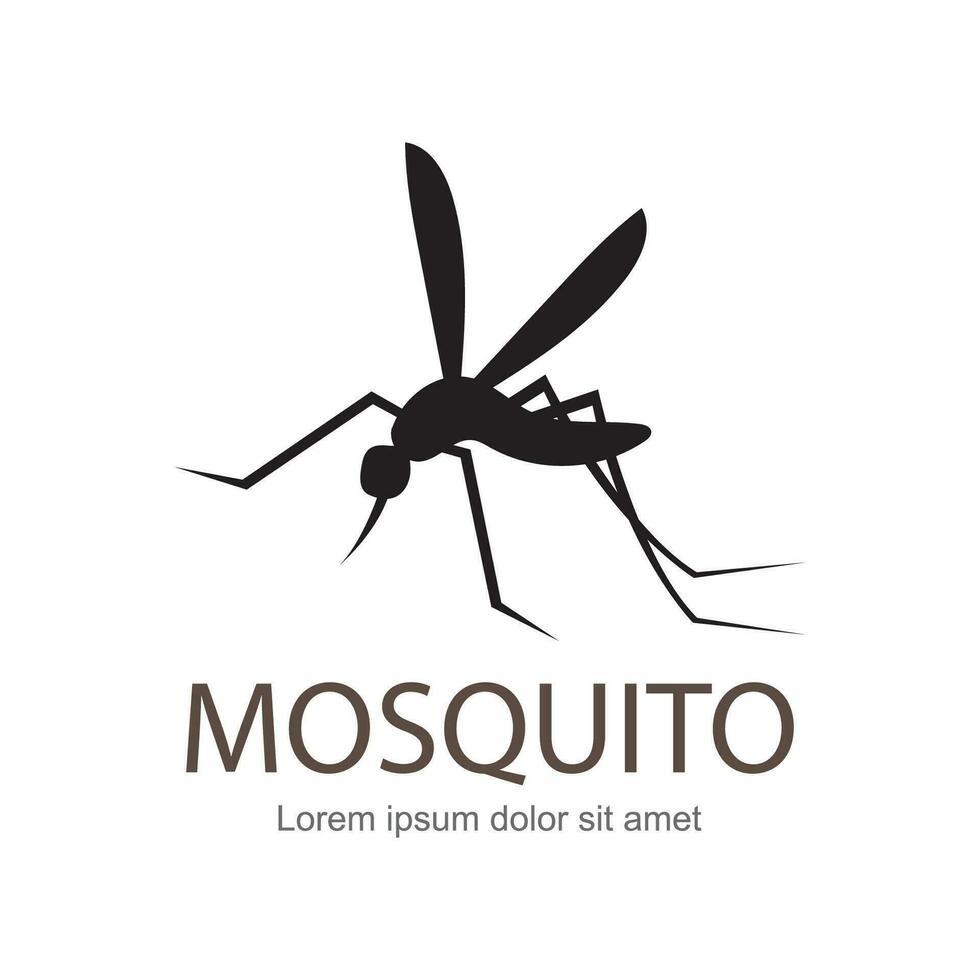 illustration vector. Target on mosquito. Mosquitoes carry many disease such as dengue fever, zika disease,enchaphalitits and else. vector