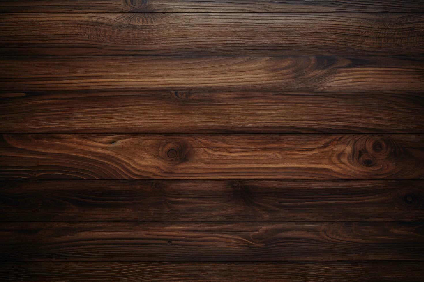 AI generated Empty wood background An empty wooden counter table top for product display Ai generated photo