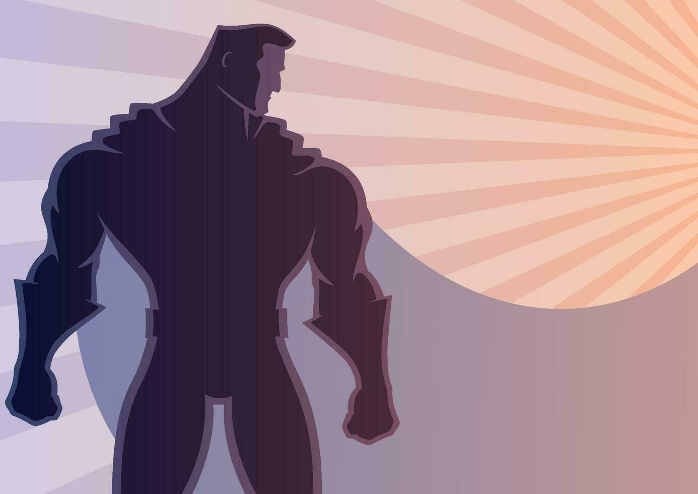 Superhero Background 2 vector