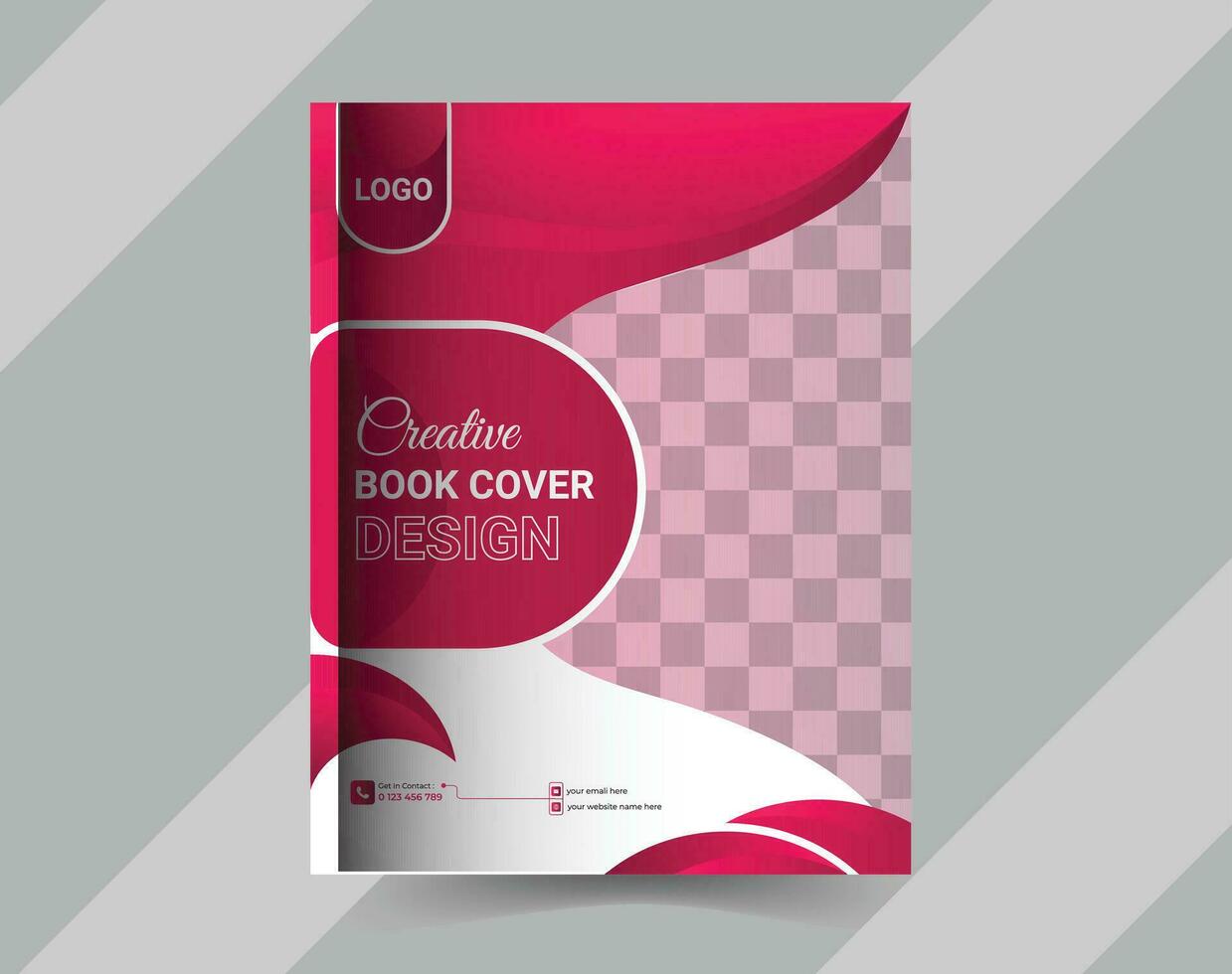 Business Book Cover vector