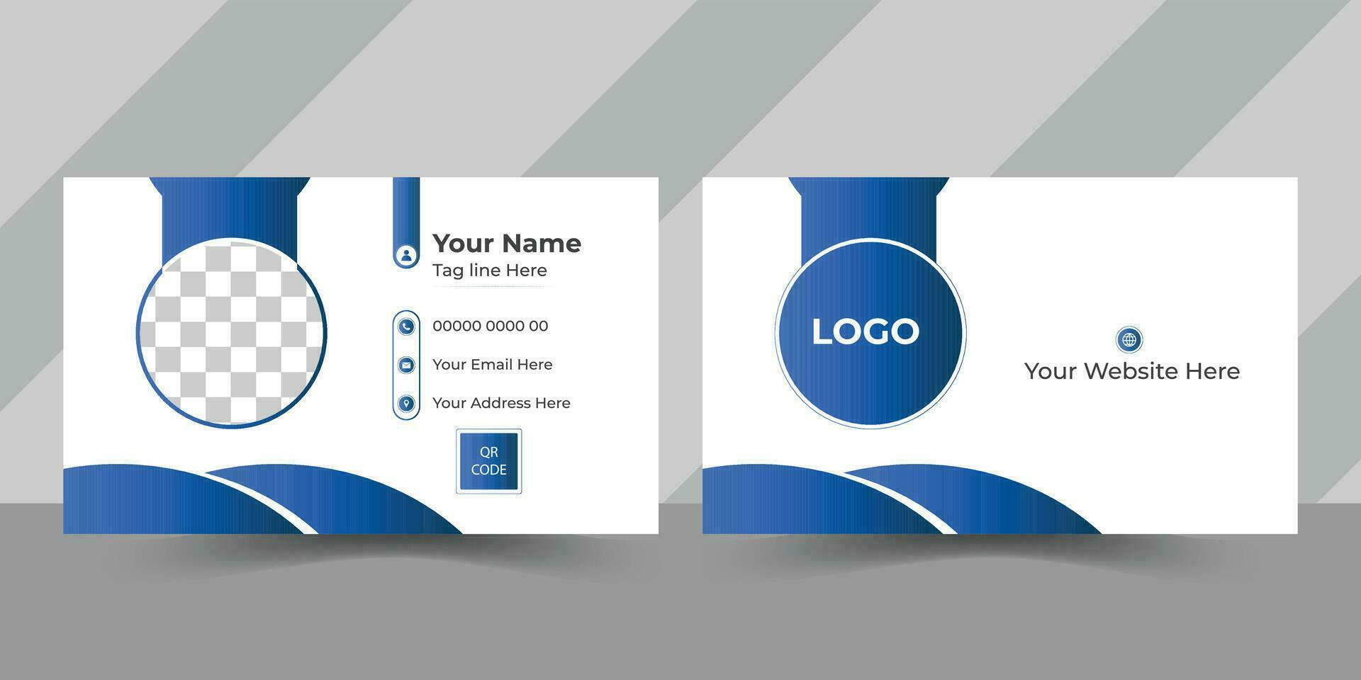 Business Card Design vector