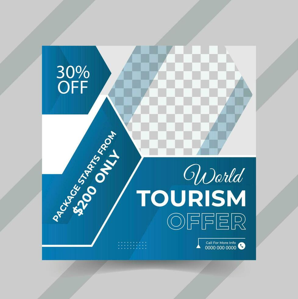Social Media Post Design vector