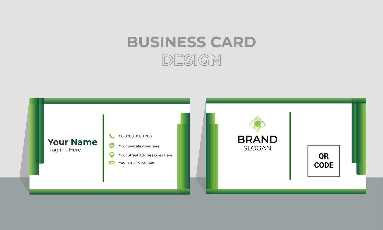 Business Card Design vector