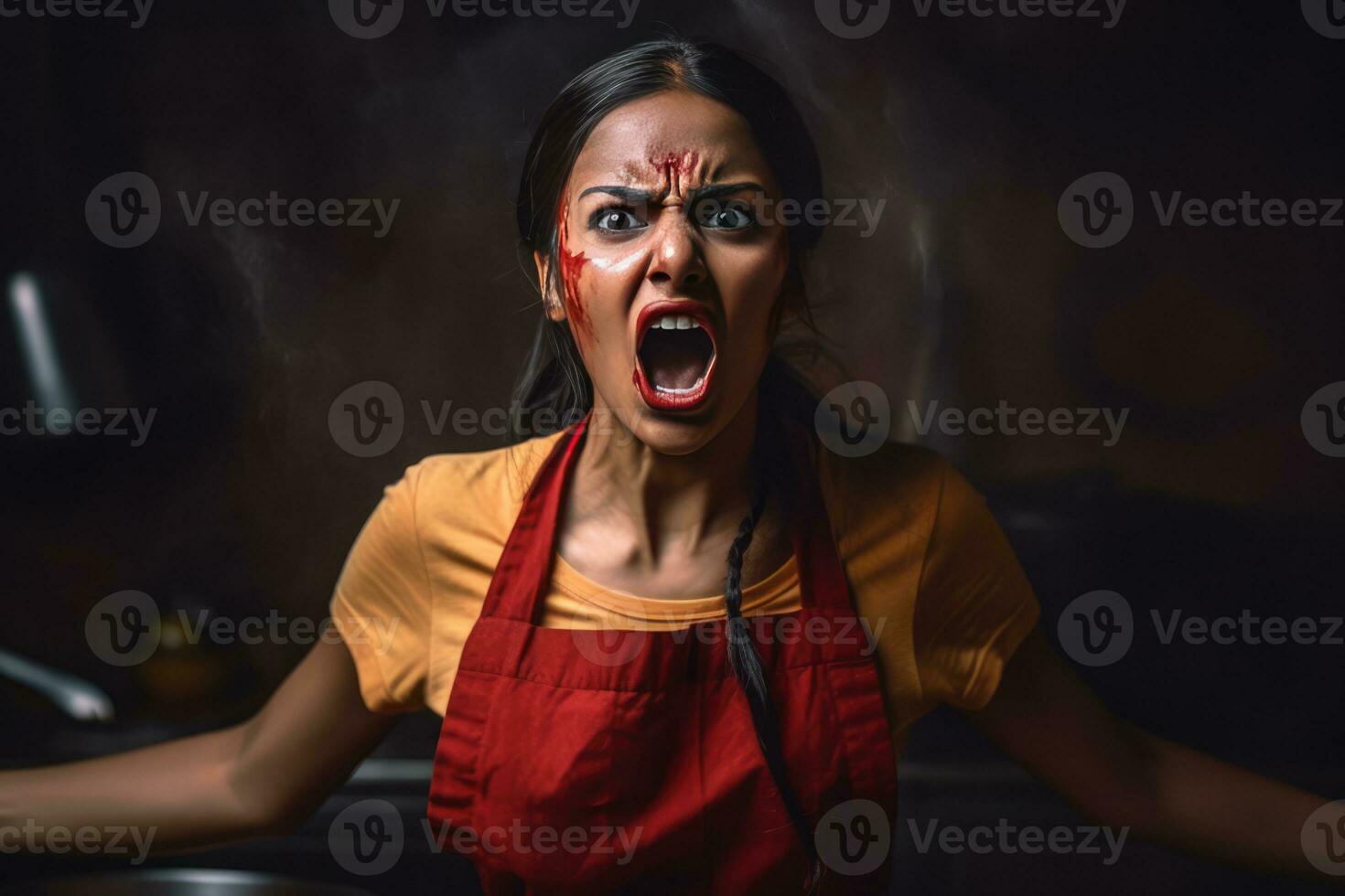 AI generated The Angry Chef photo