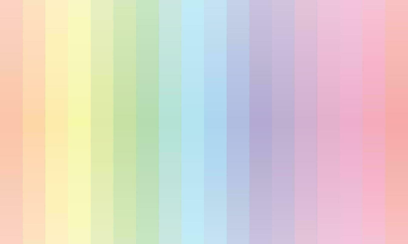 Vector cute pastel colorful rainbow spectrum strip seamless pattern background