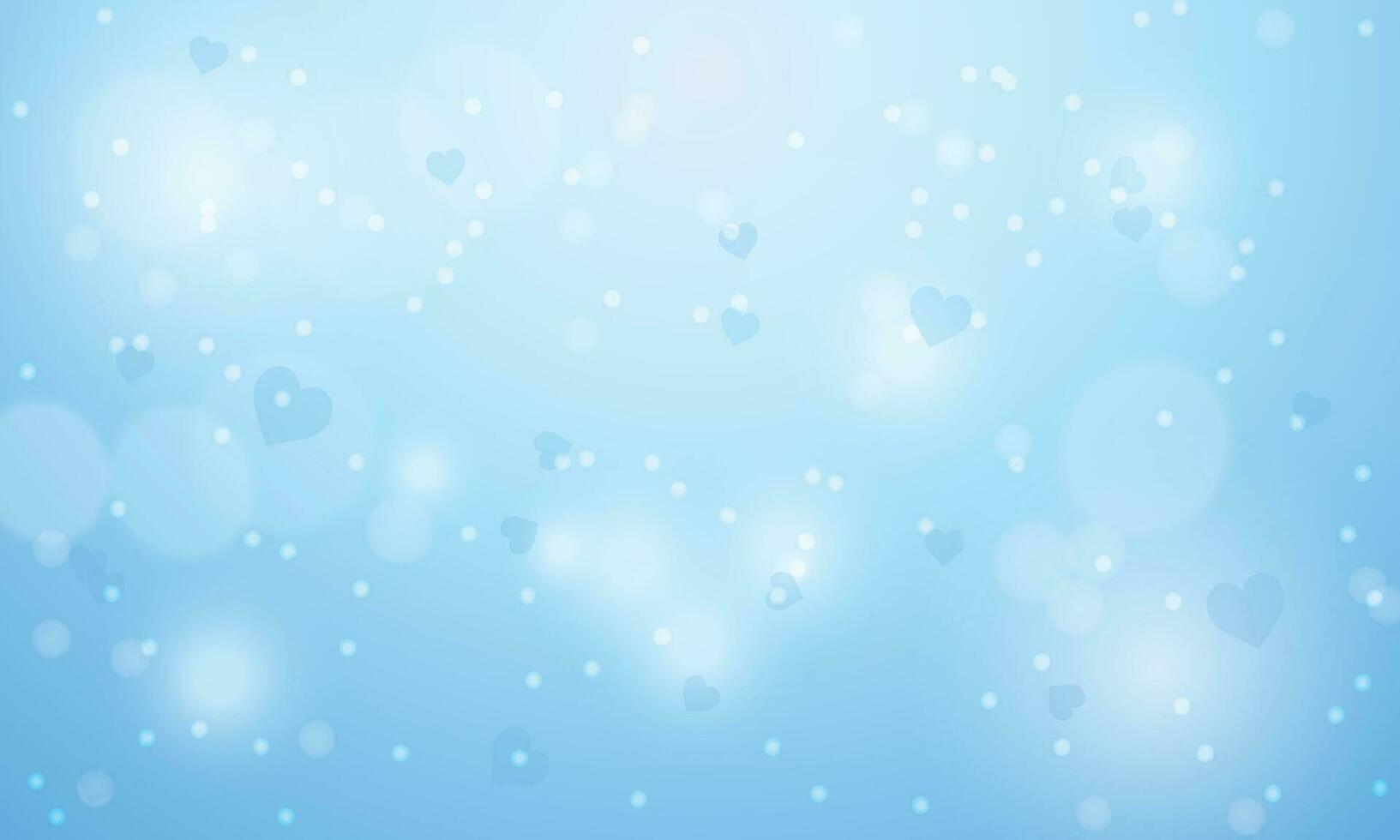 Vector blurred valentine's day background design