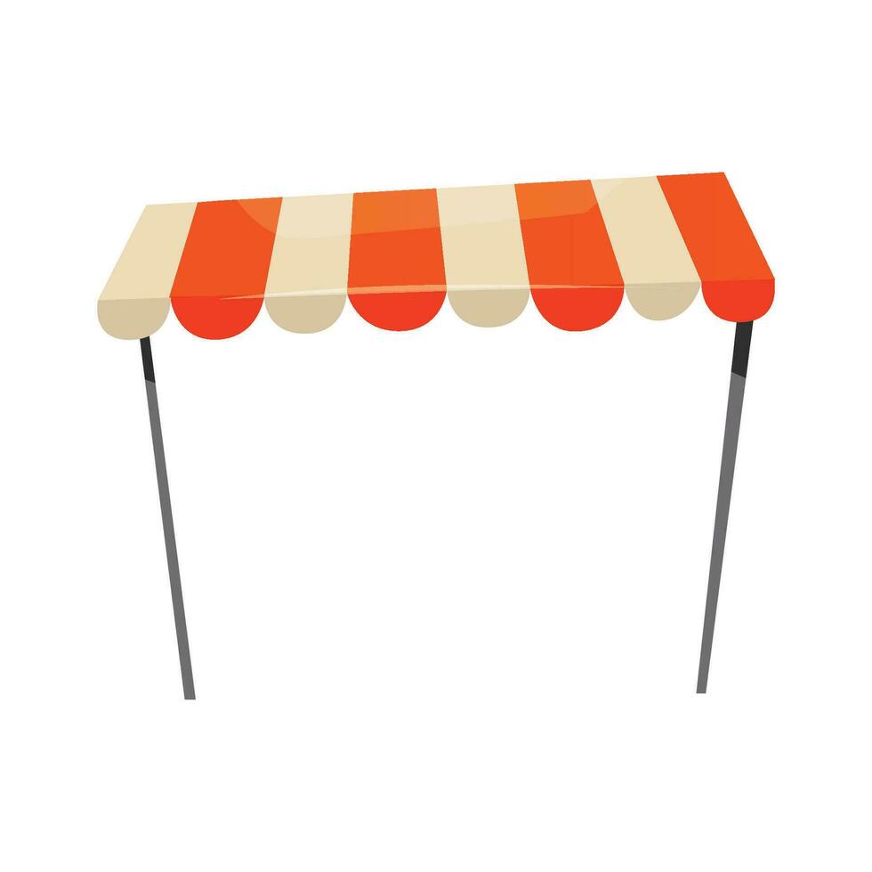 Vector shop canopy resistant style icon