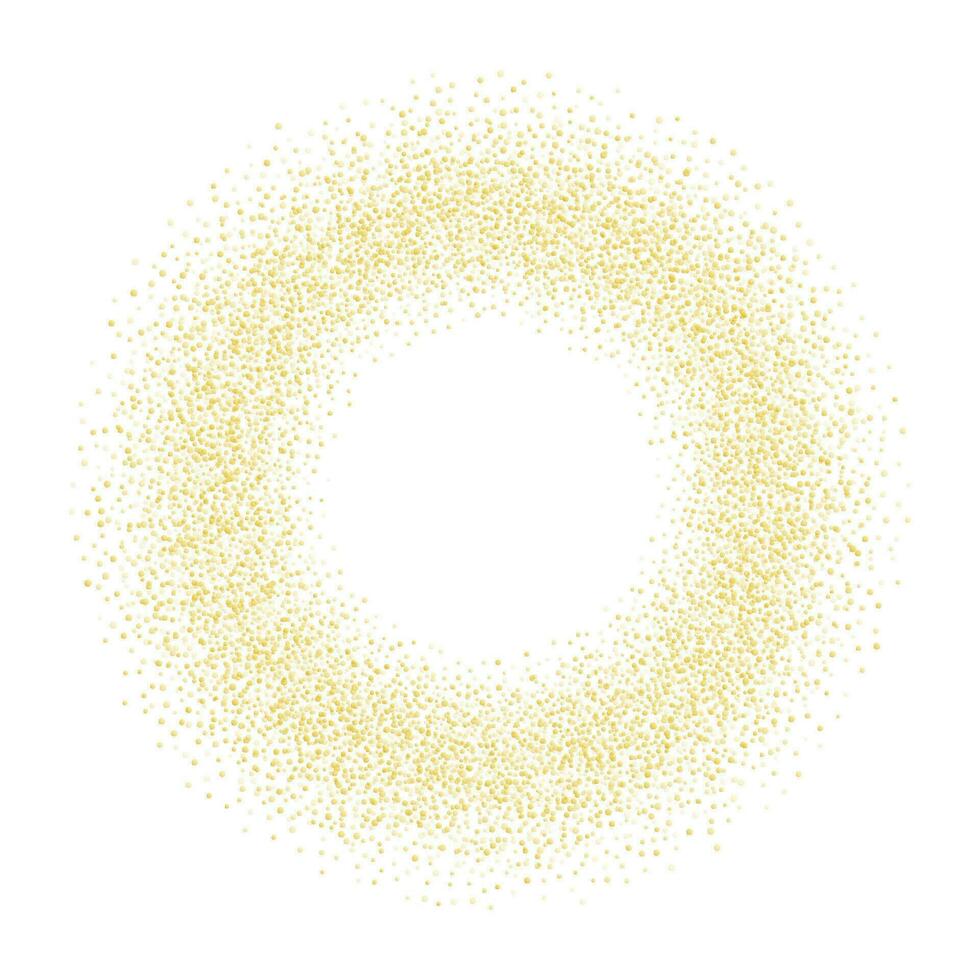 Vector golden glitter wave abstract background