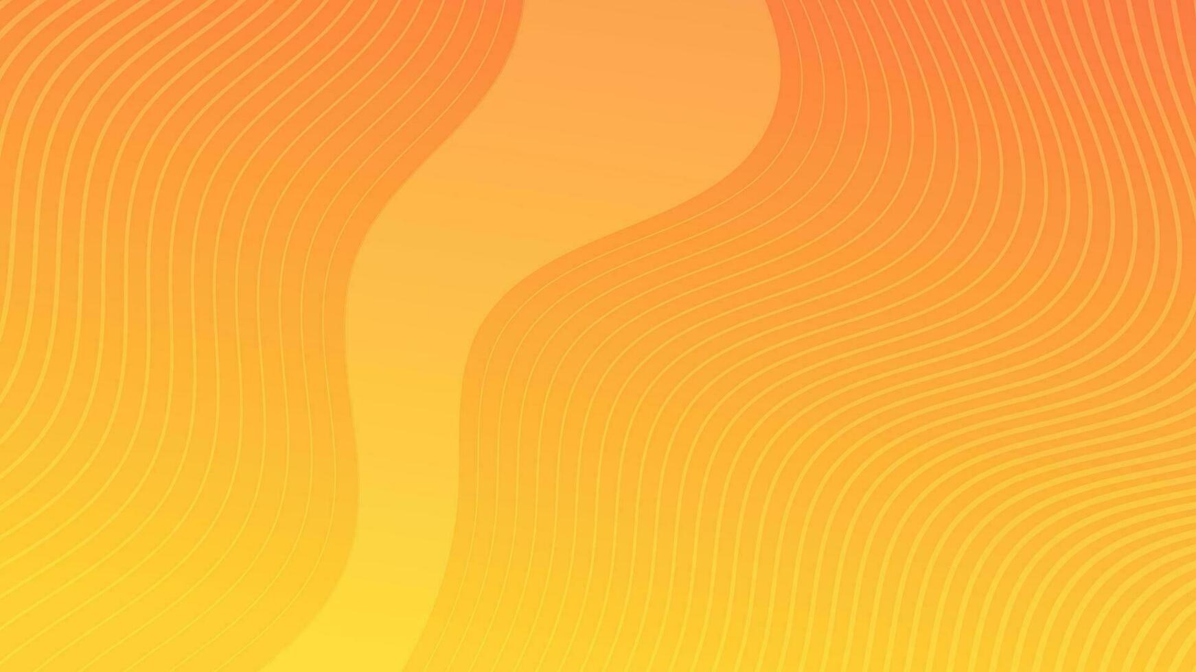 Modern colorful gradient background with wave lines vector