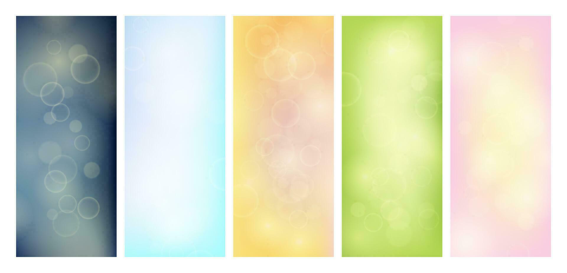 Abstract background with blur bokeh light effect vector