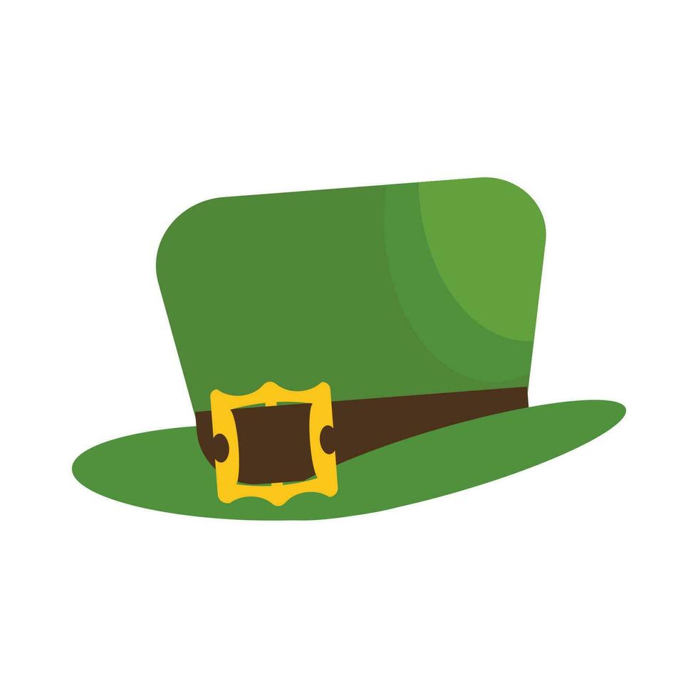 Vector patrick's day leprechaun's green hat