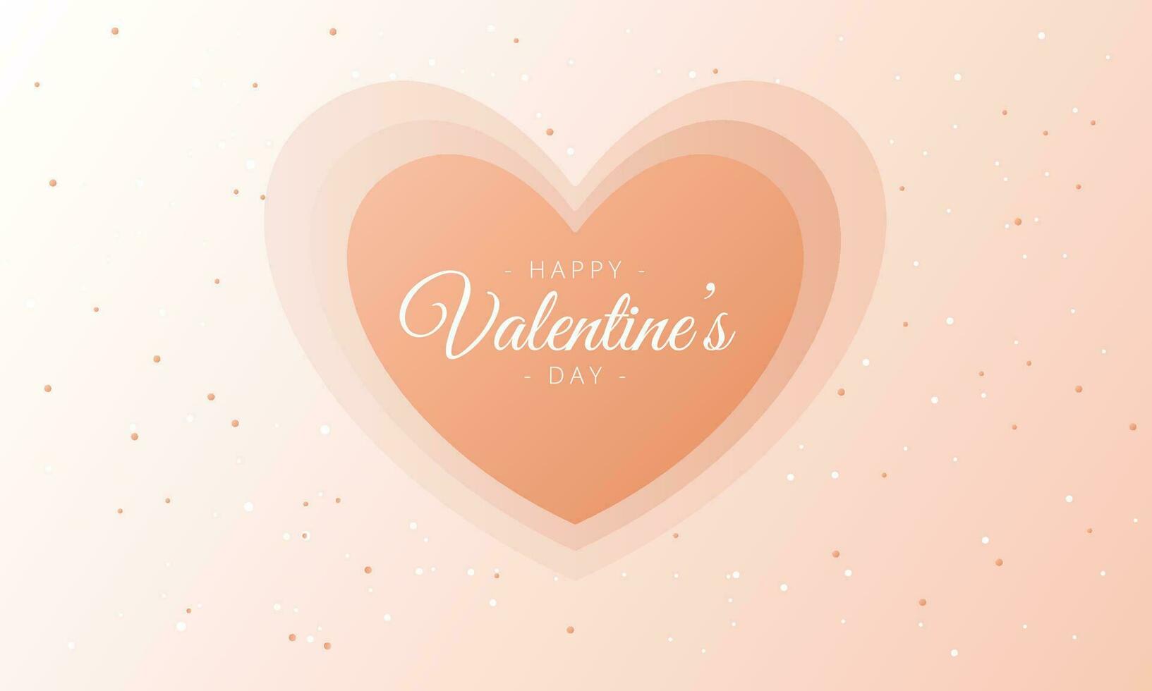 Vector blue heart valentines day love background design