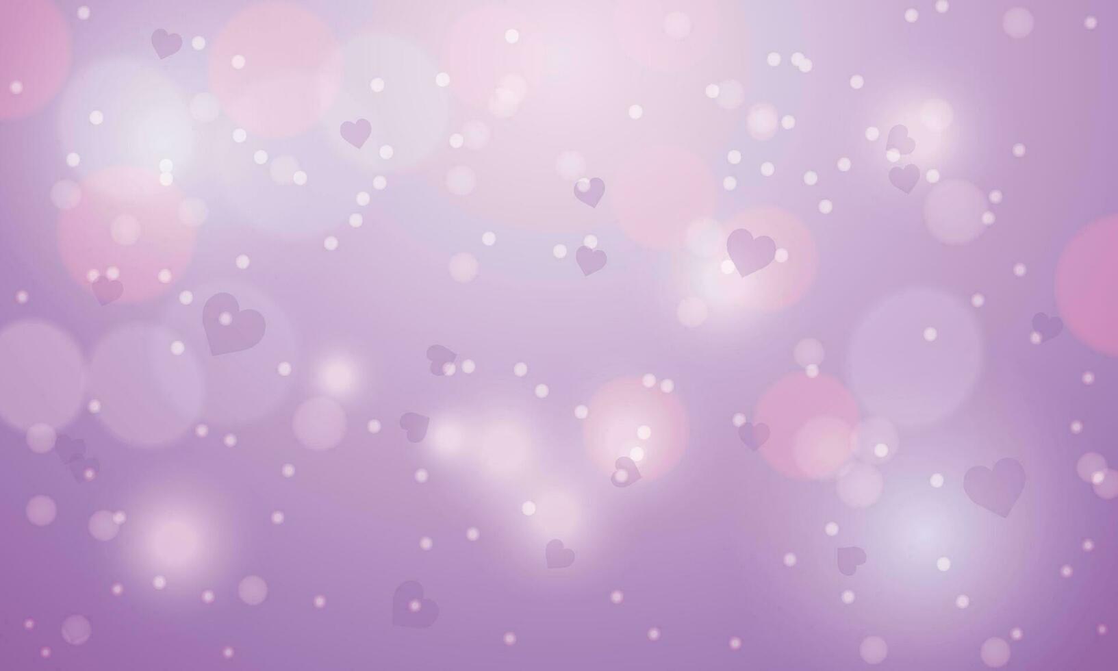 Vector blurred valentine's day background design