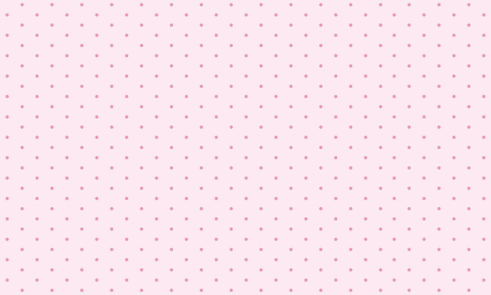Vector pink polka dot background design