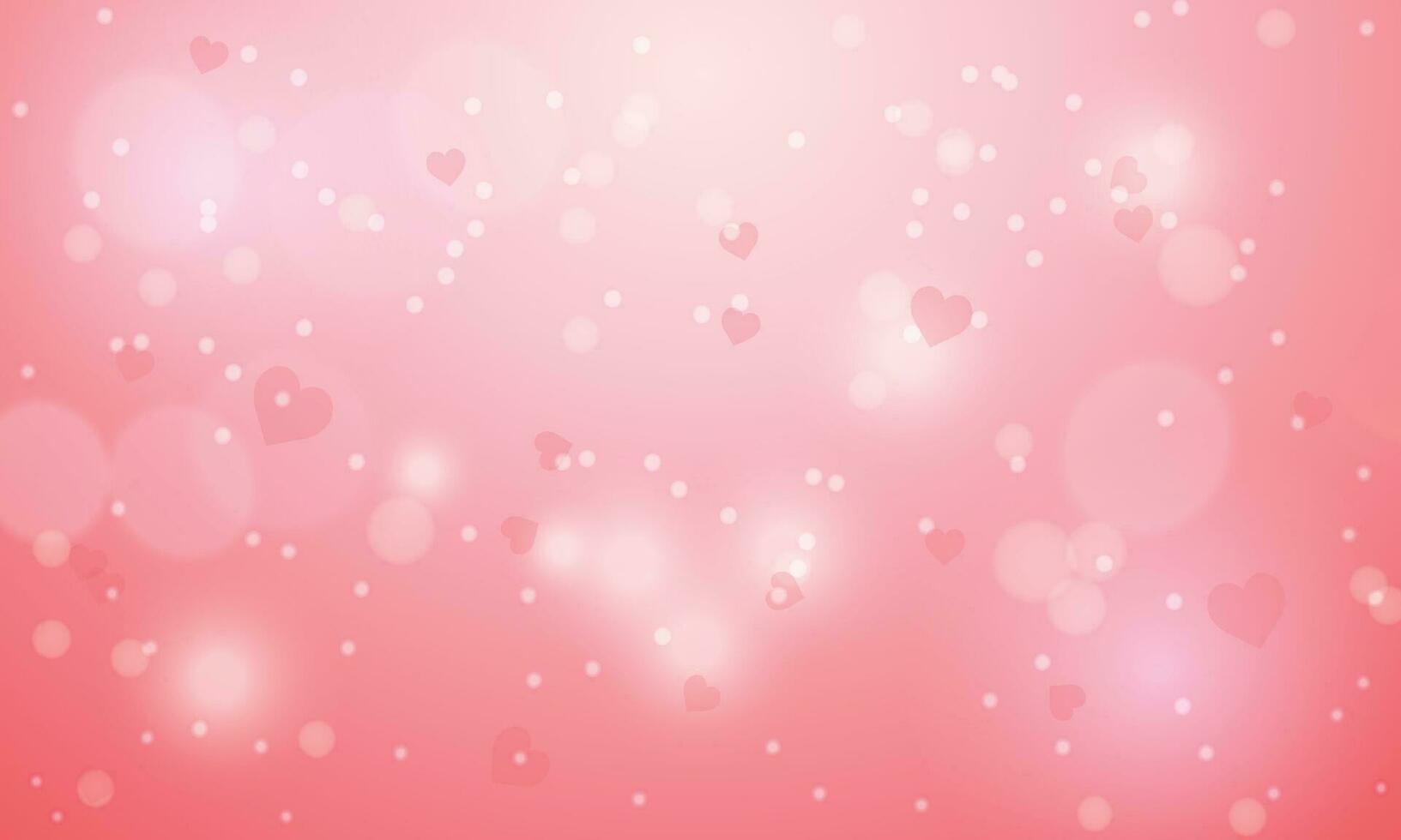 Vector blurred valentine's day background design