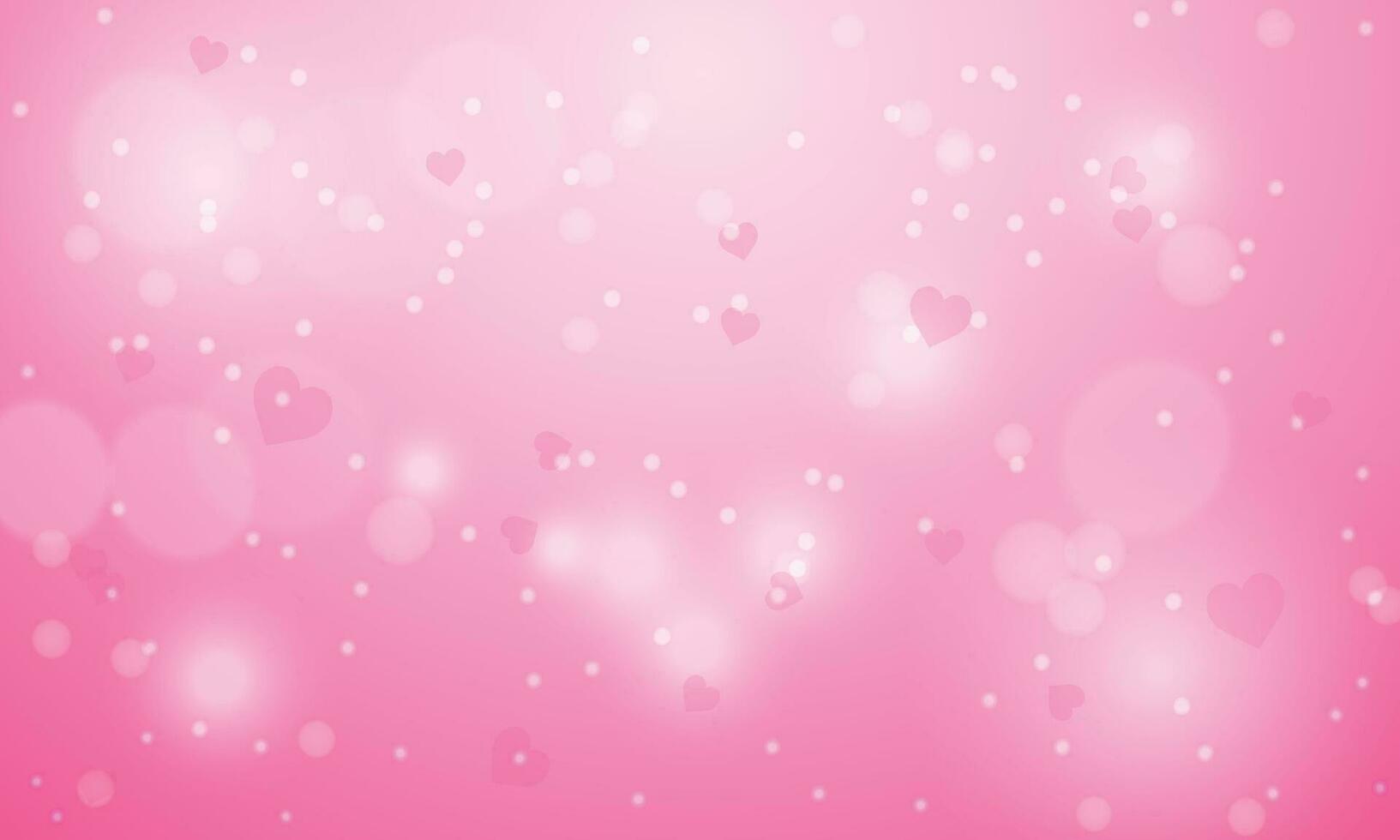 Vector blurred valentine's day background design