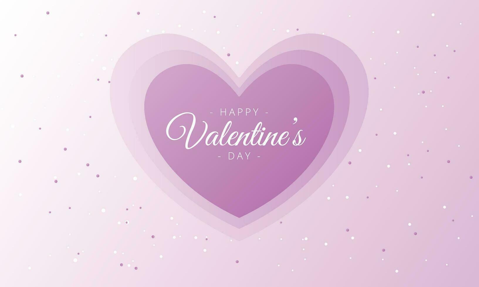 Vector blue heart valentines day love background design