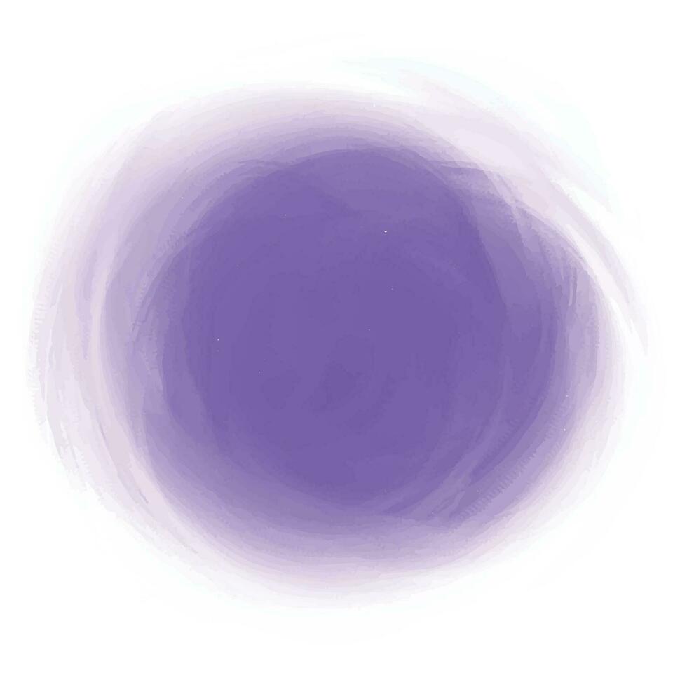 Vector abstract blue splash watercolor design