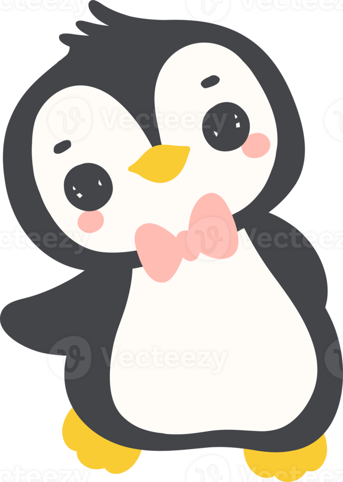 Cute Penguin boy drawing png