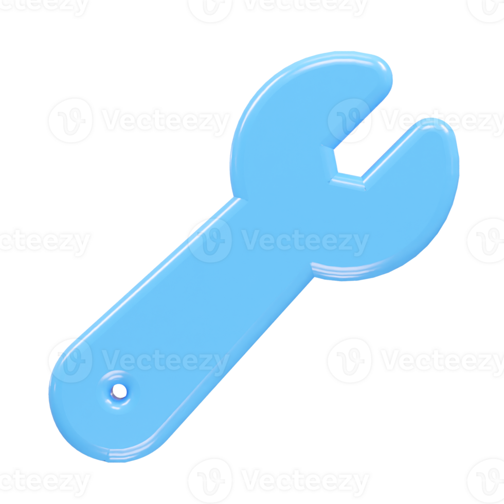 Tools icon 3d rendering element illustration png