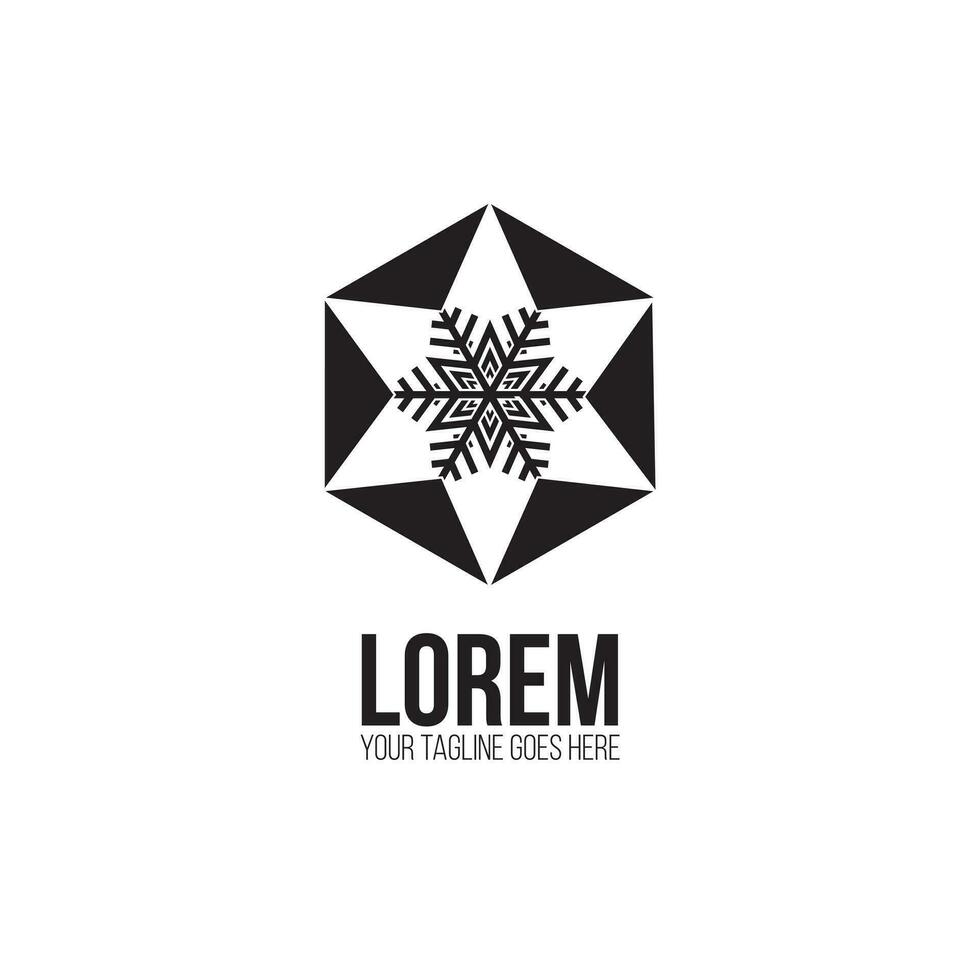 A Sophisticated and Decorative Logo Design for a Business with Abstract art vector