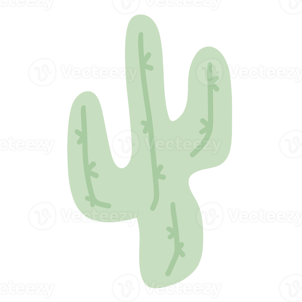 Cactus Abstract Art illustration Abstract Element png