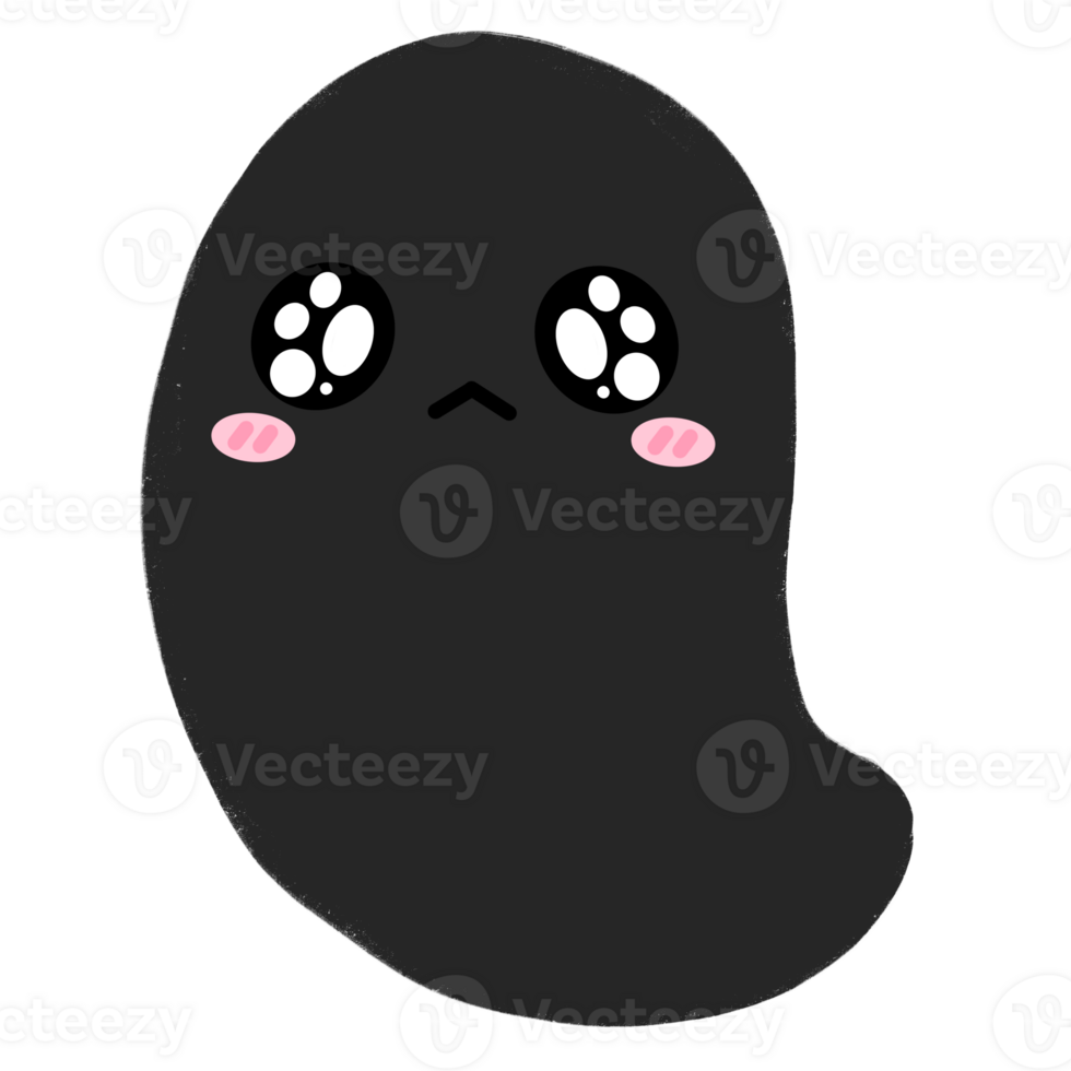 Cute Ghost Character Mascot Kawaii Cartoon illustration png