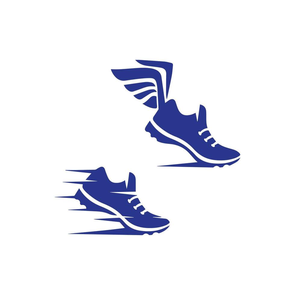 zapatilla de deporte símbolo icono vector imagen