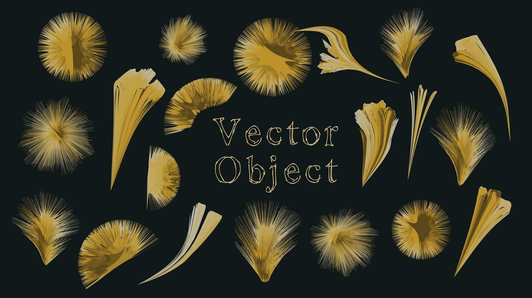 vector objeto, creativo vistoso vector objeto, 20 único objeto.
