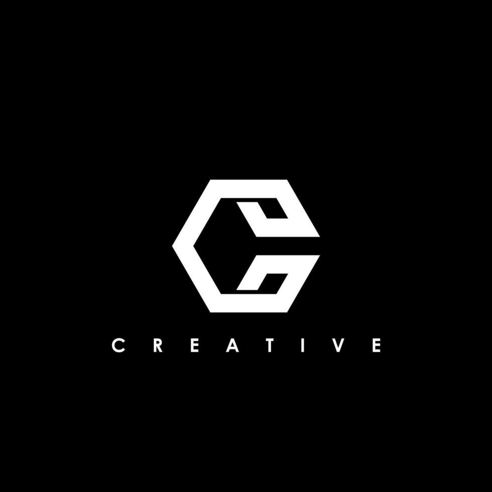 CC Letter Initial Logo Design Template Vector Illustration