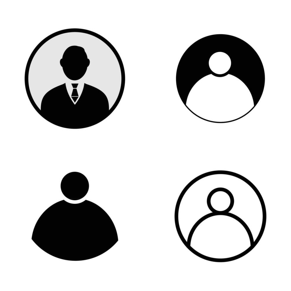 person and profile vector icon design