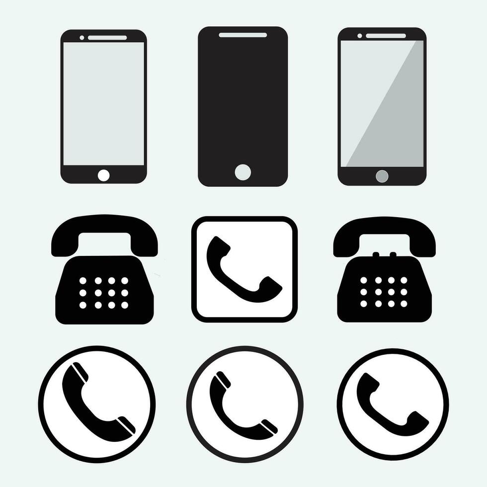 phone vector icon design