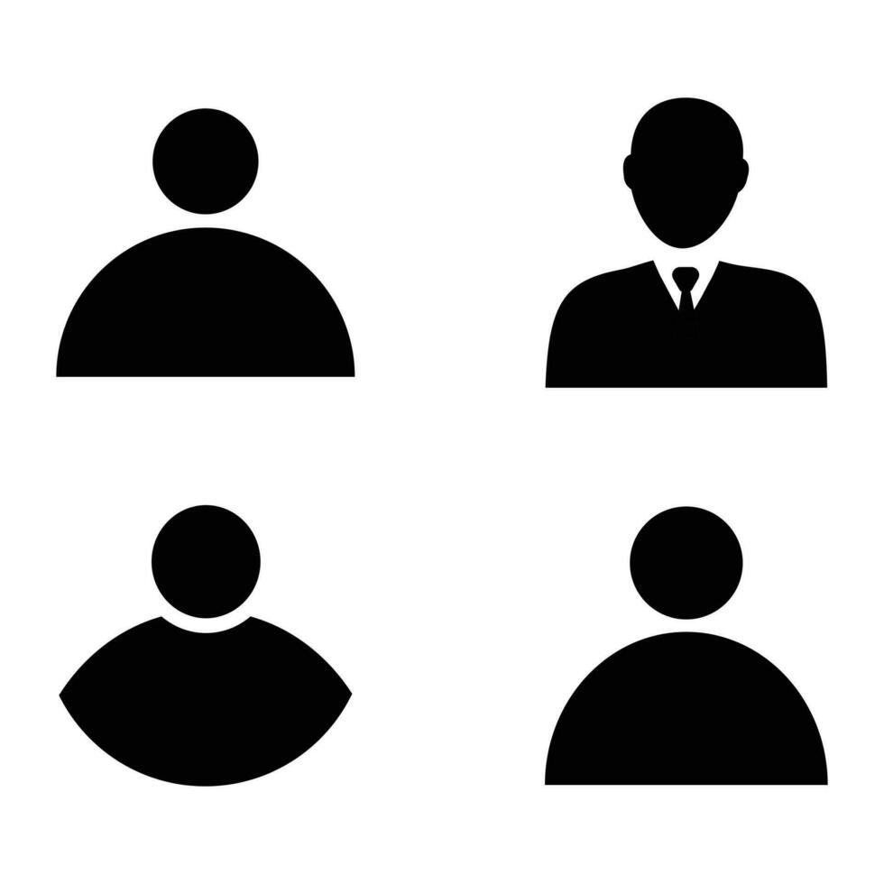 person and profile vector icon design