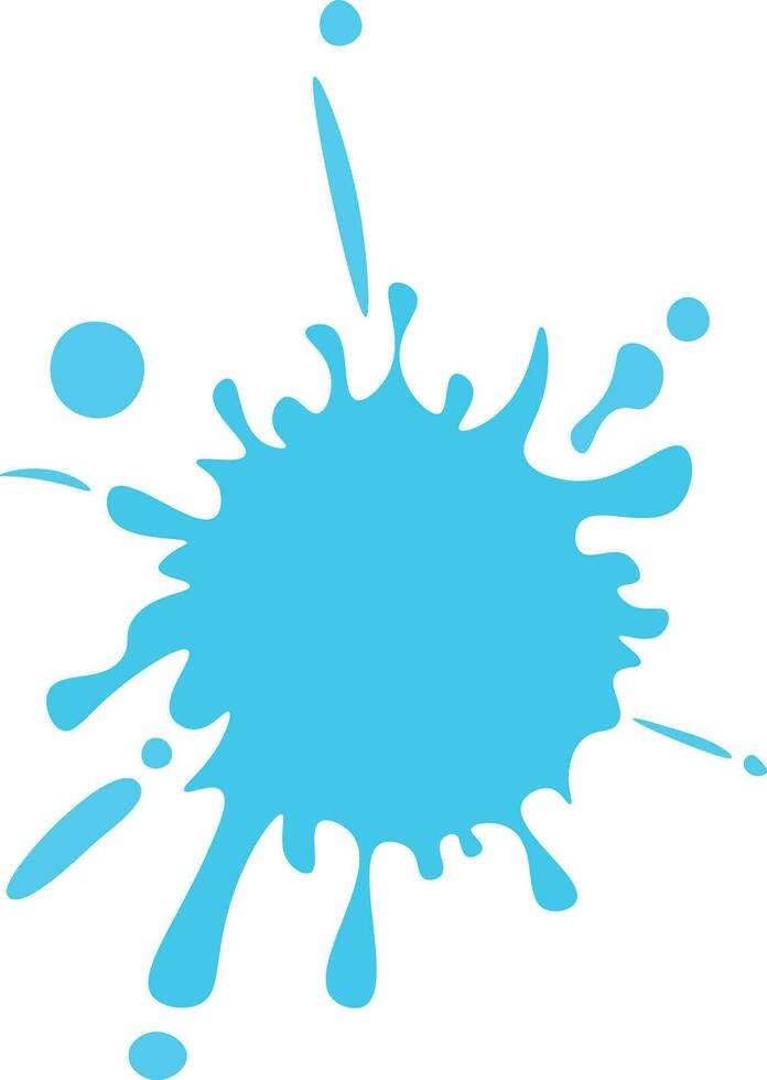 Art Colorful Paint Splash Element for Decoration vector