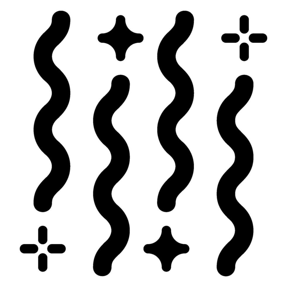 confetti glyph icon vector
