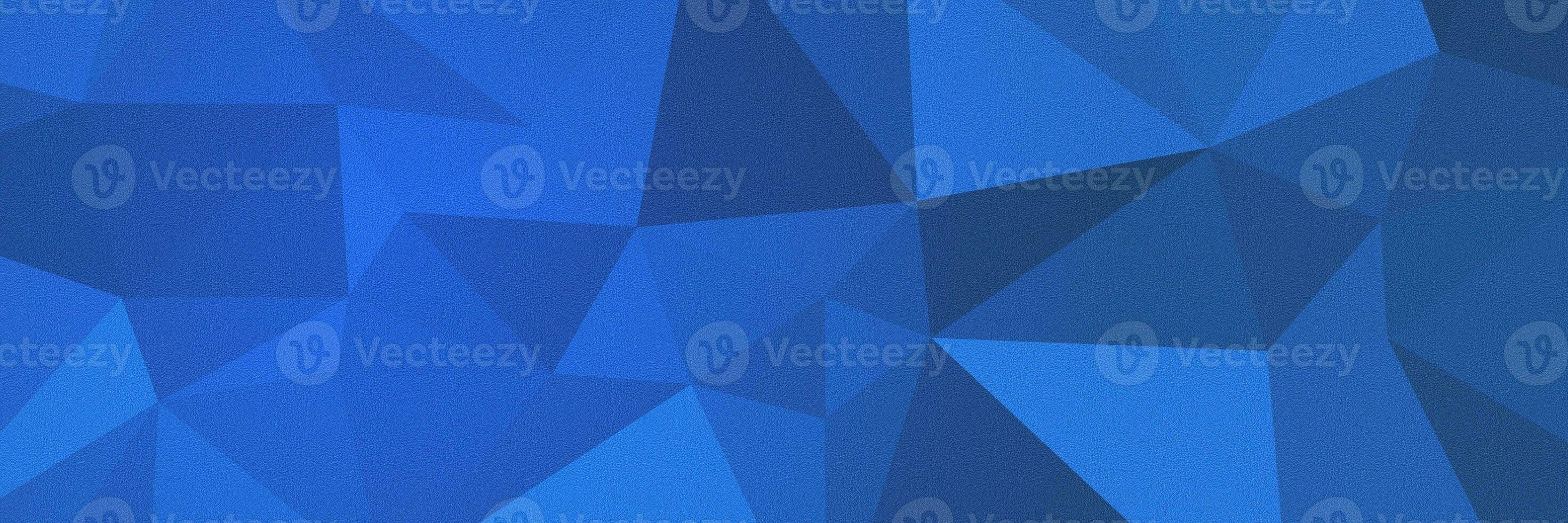 abstract blue geometric background with noise texture photo