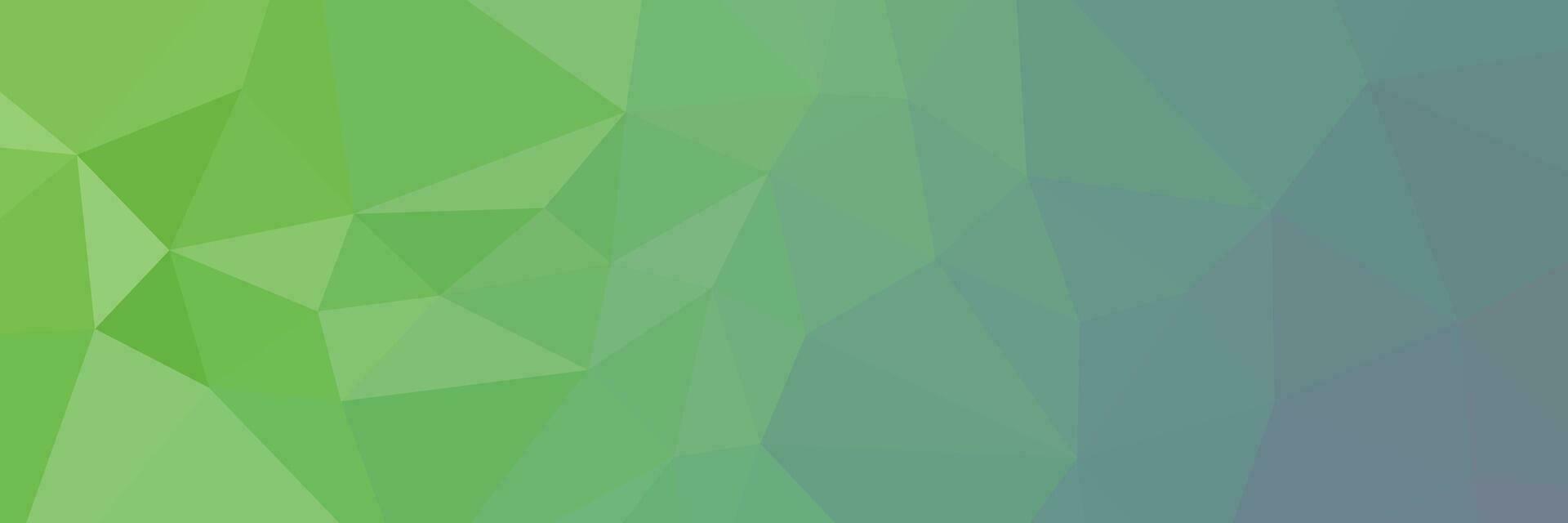 abstract modern green colorful background with triangles vector