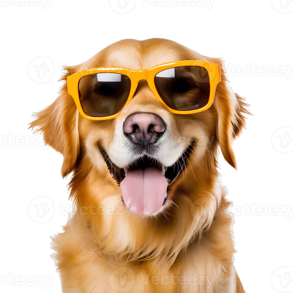 AI generated Cute and fun dogs on transparent background PNG