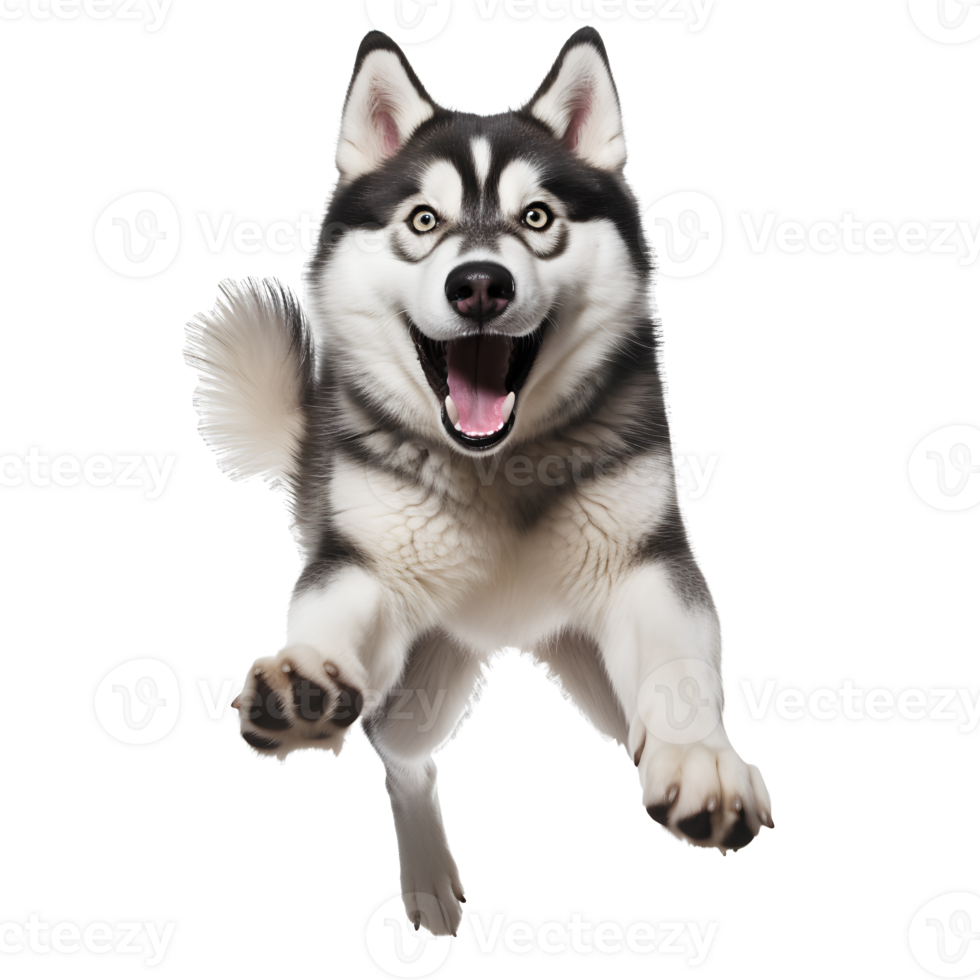 AI generated Cute and happy dog on transparent background PNG, easy to use. png