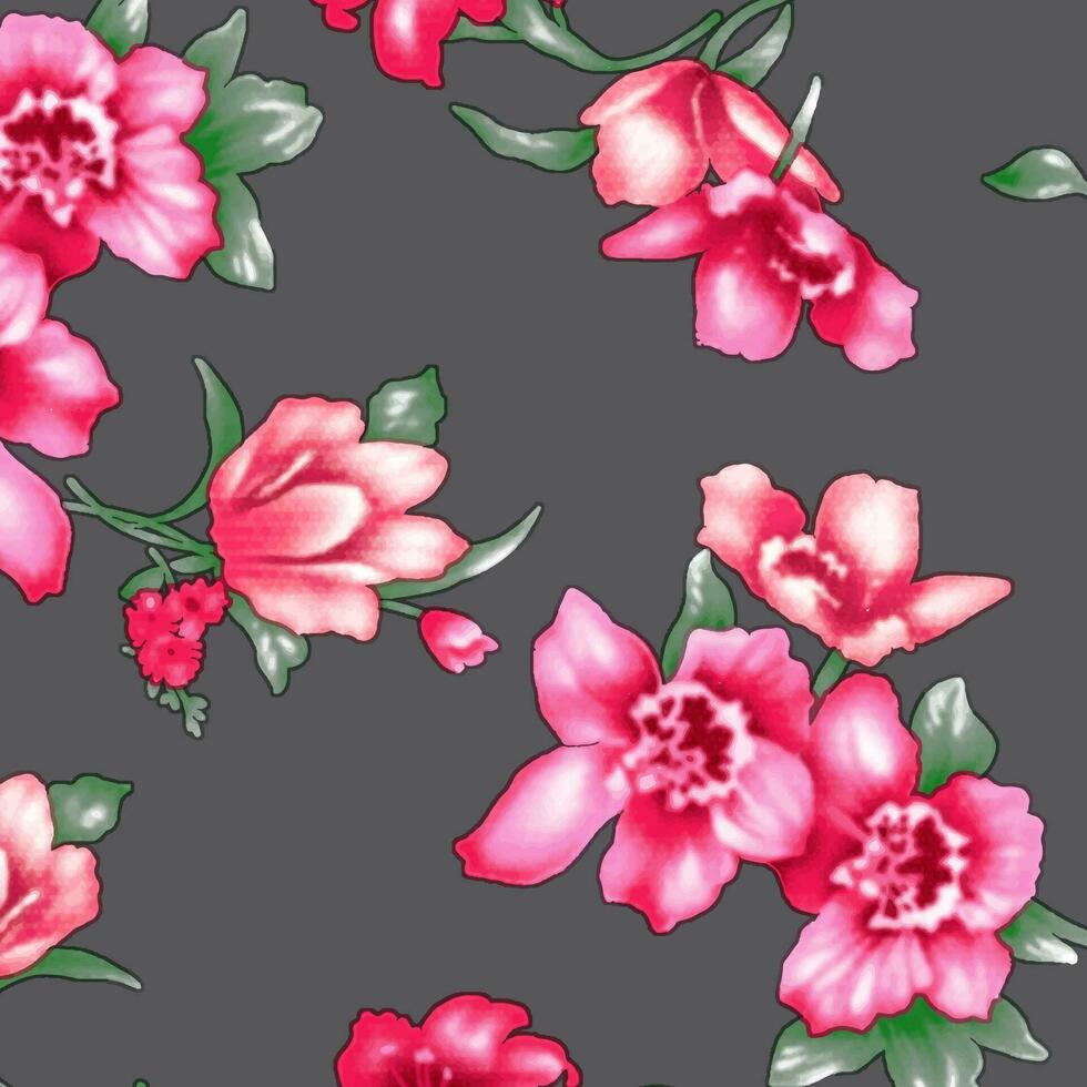 floral,camouglage,ornament,abstract pattern suitable for textile and printing needs vector