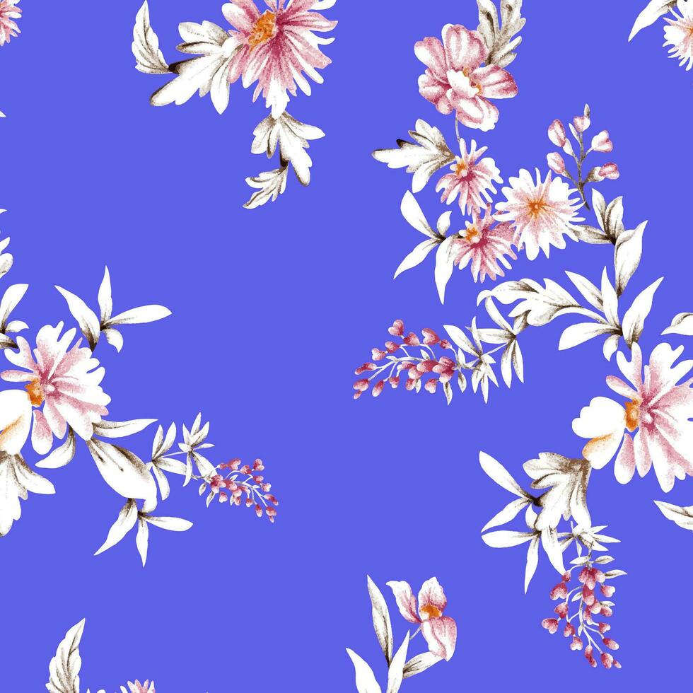 floral,camouglage,ornament,abstract pattern suitable for textile and printing needs vector