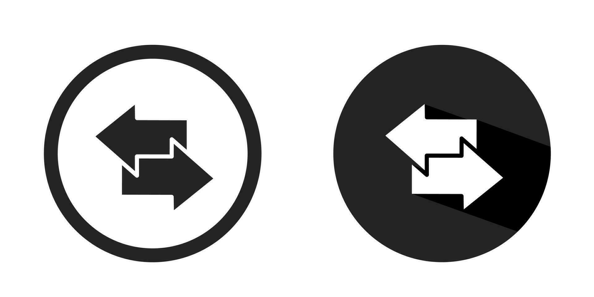 Arrow logo. Arrow icon vector design black color. Stock vector