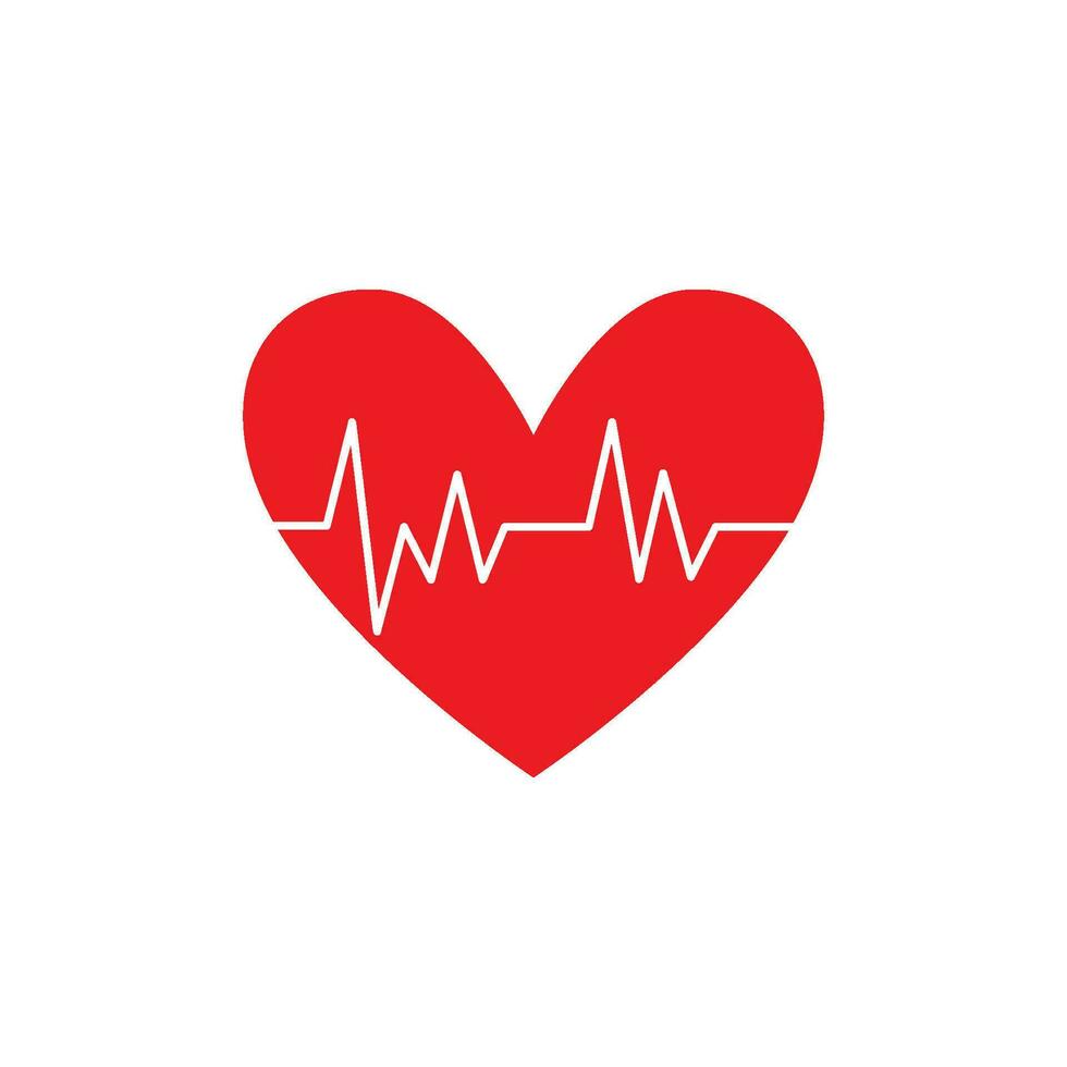 Health medical heartbeat pulse vector