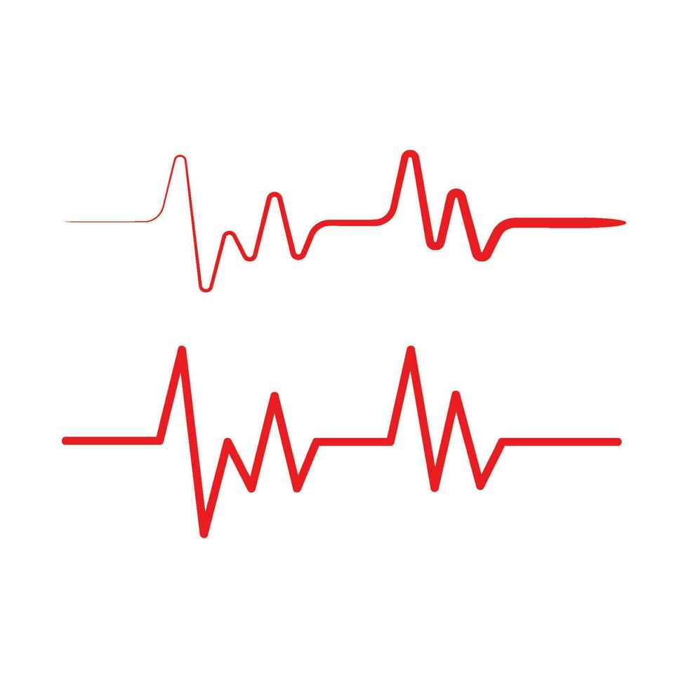 Health medical heartbeat pulse vector