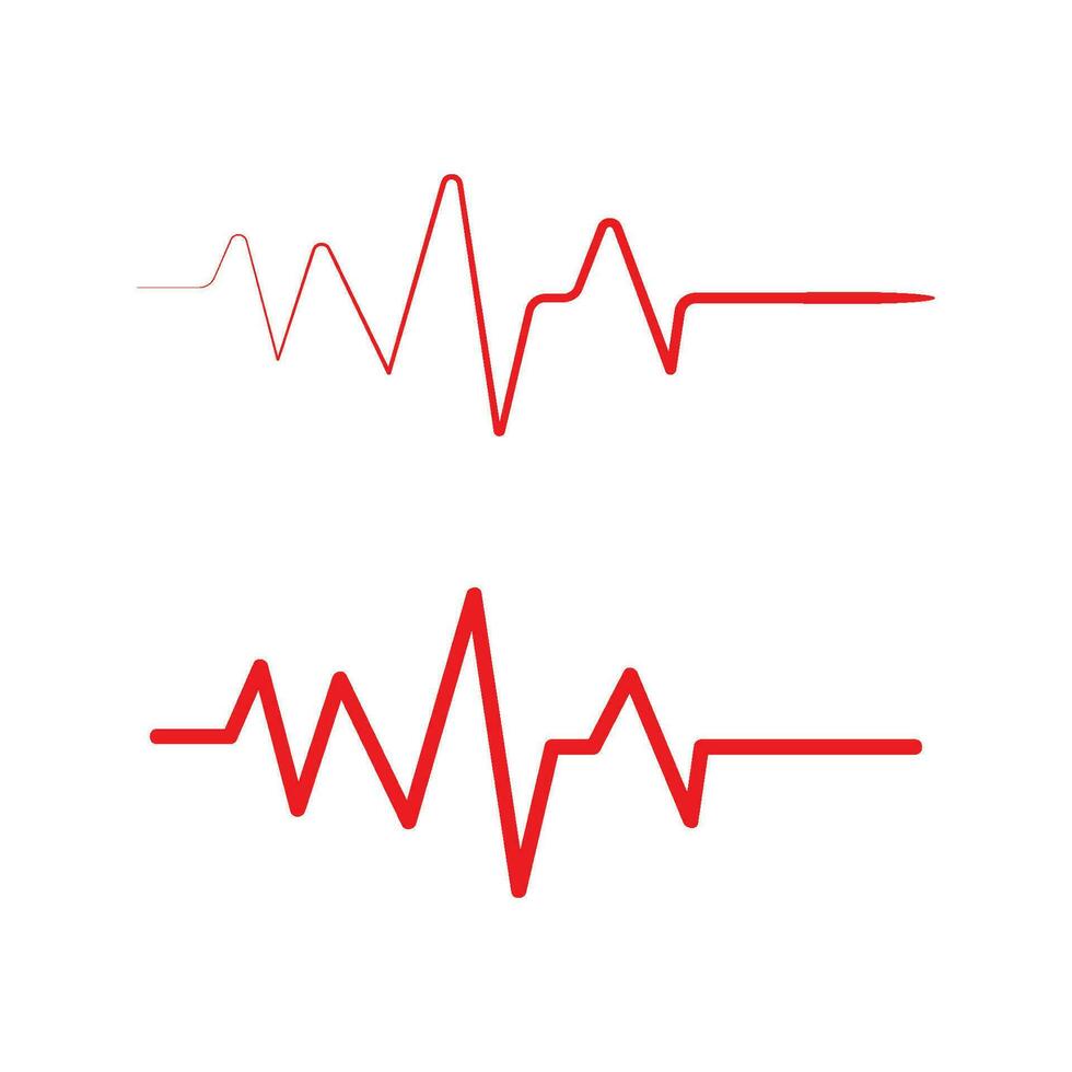 Health medical heartbeat pulse vector