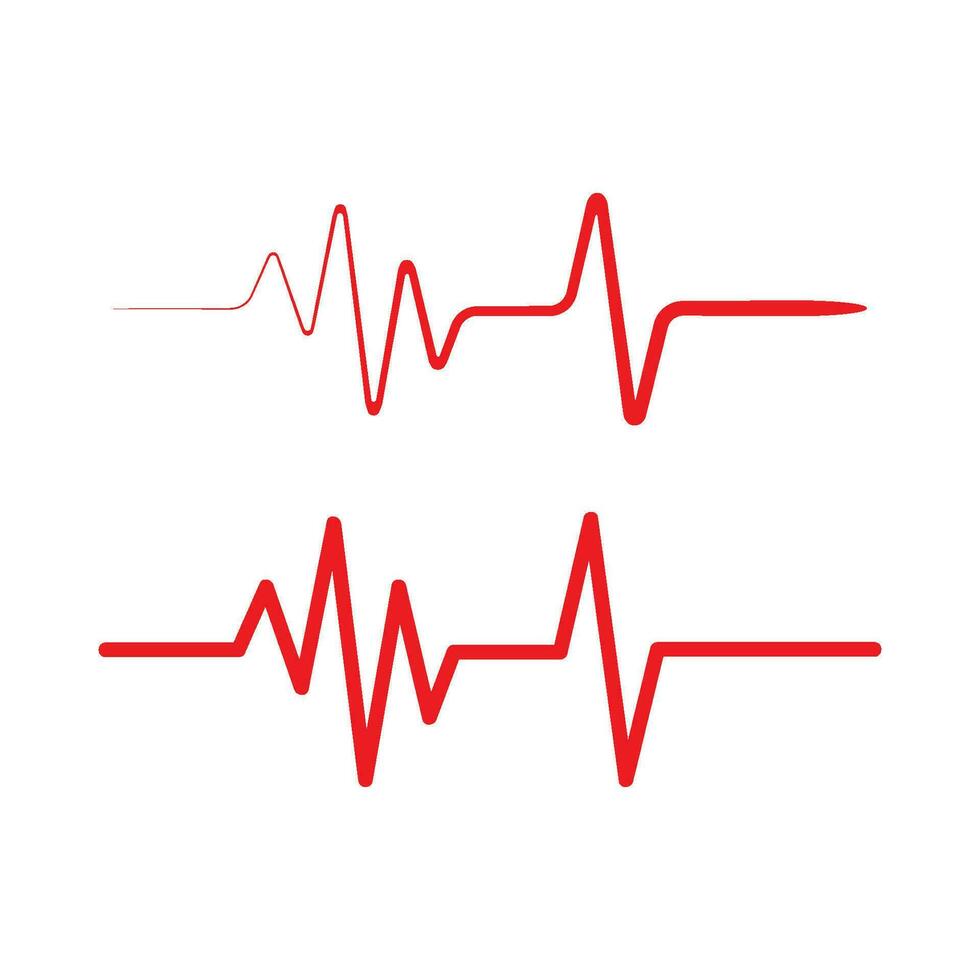 Health medical heartbeat pulse vector