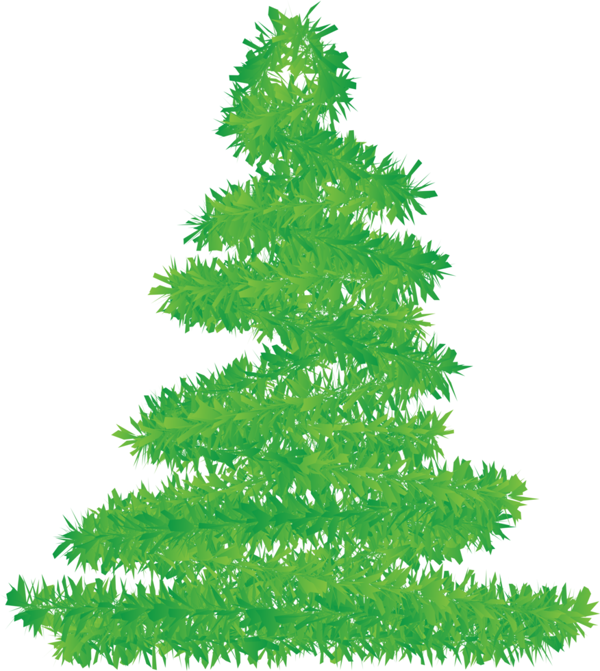 Christmas tree abstract tree png