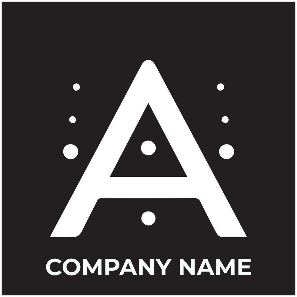 A Letter logo template vector icon design Free Vector