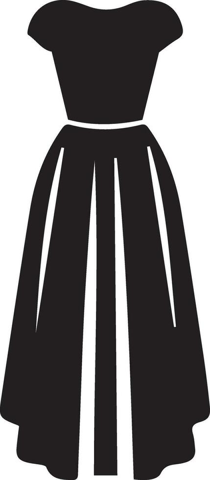 hembra vestir vector Arte ilustración negro color silueta 42