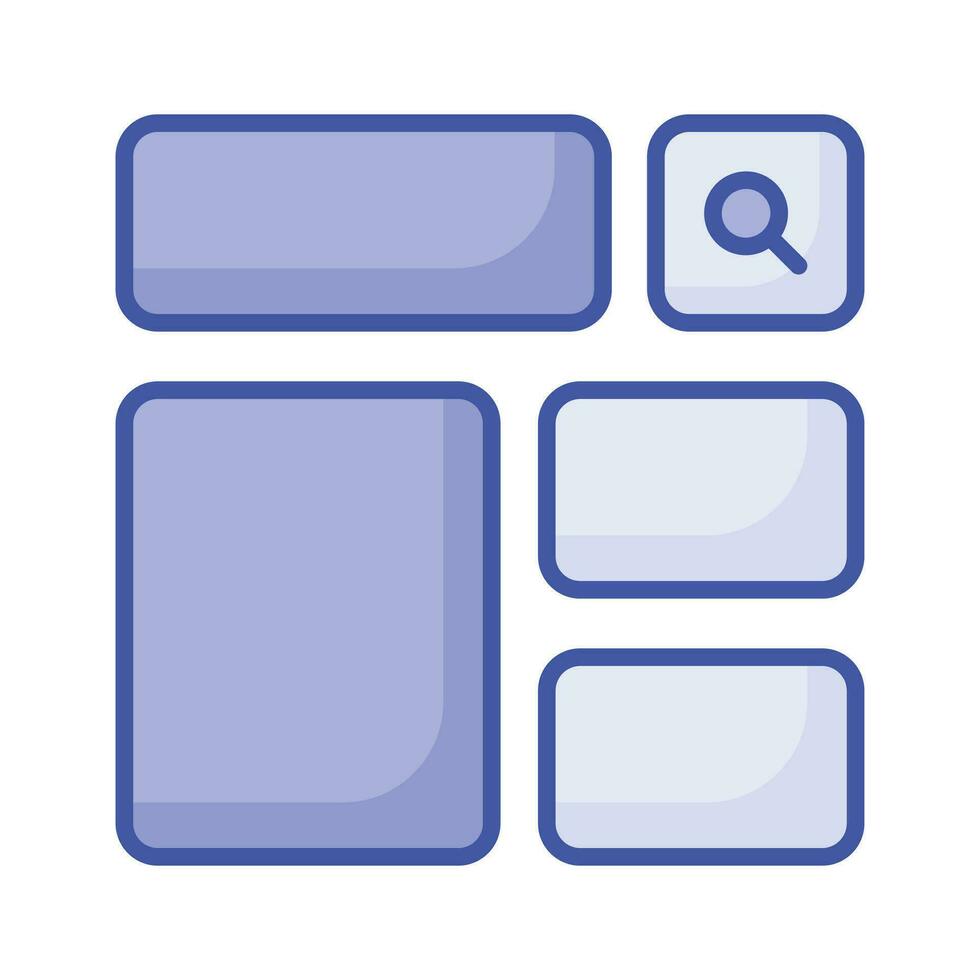 Take a look at this beautifully designed website wireframes, wireframing, layout, template icon vector